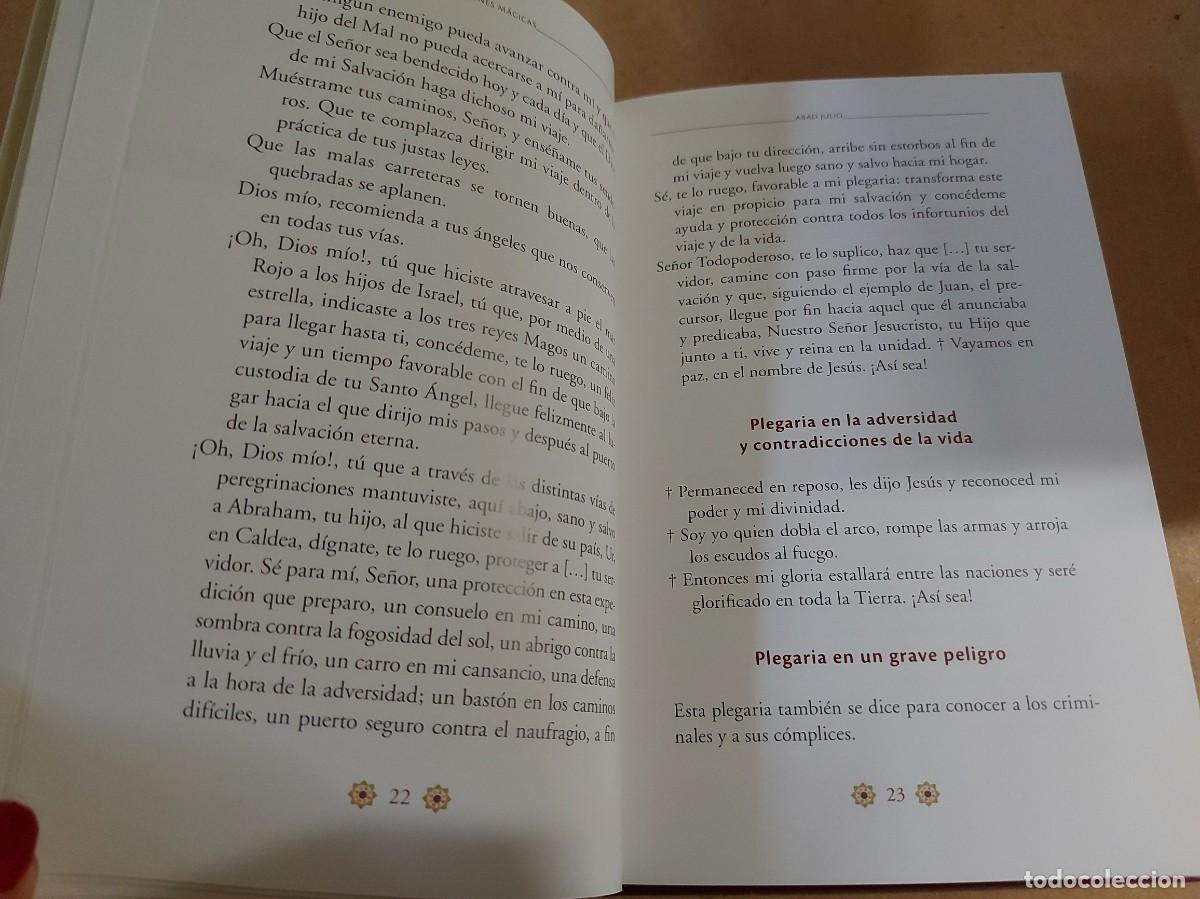 Libros de segunda mano: Oraciones M&aacute;gicas- Abad Julio - Foto 3