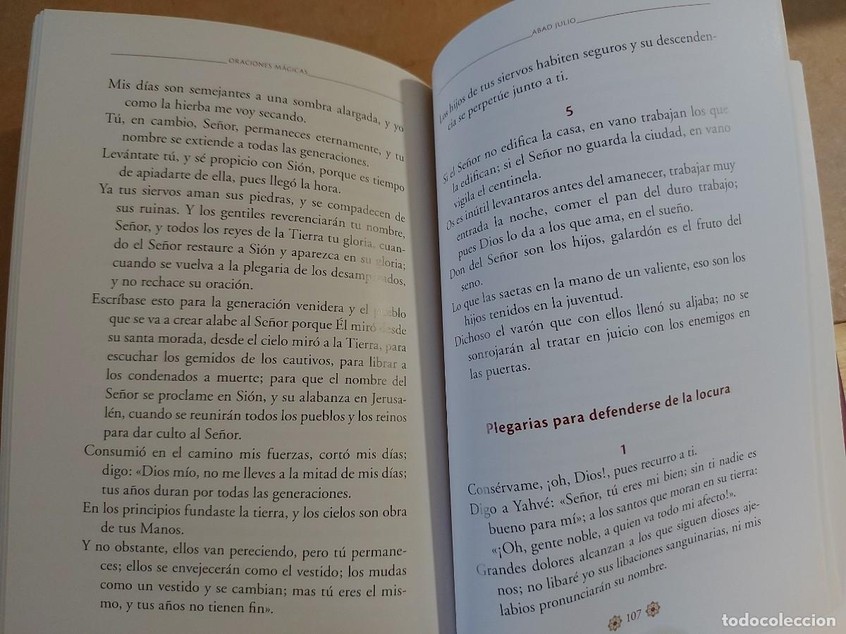 Libros de segunda mano: Oraciones M&aacute;gicas- Abad Julio - Foto 7