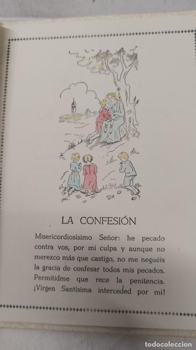 Libros de segunda mano: Antiguo Libro,Mi Primera Comuni&oacute;n.A estrenar de epoca - Foto 8