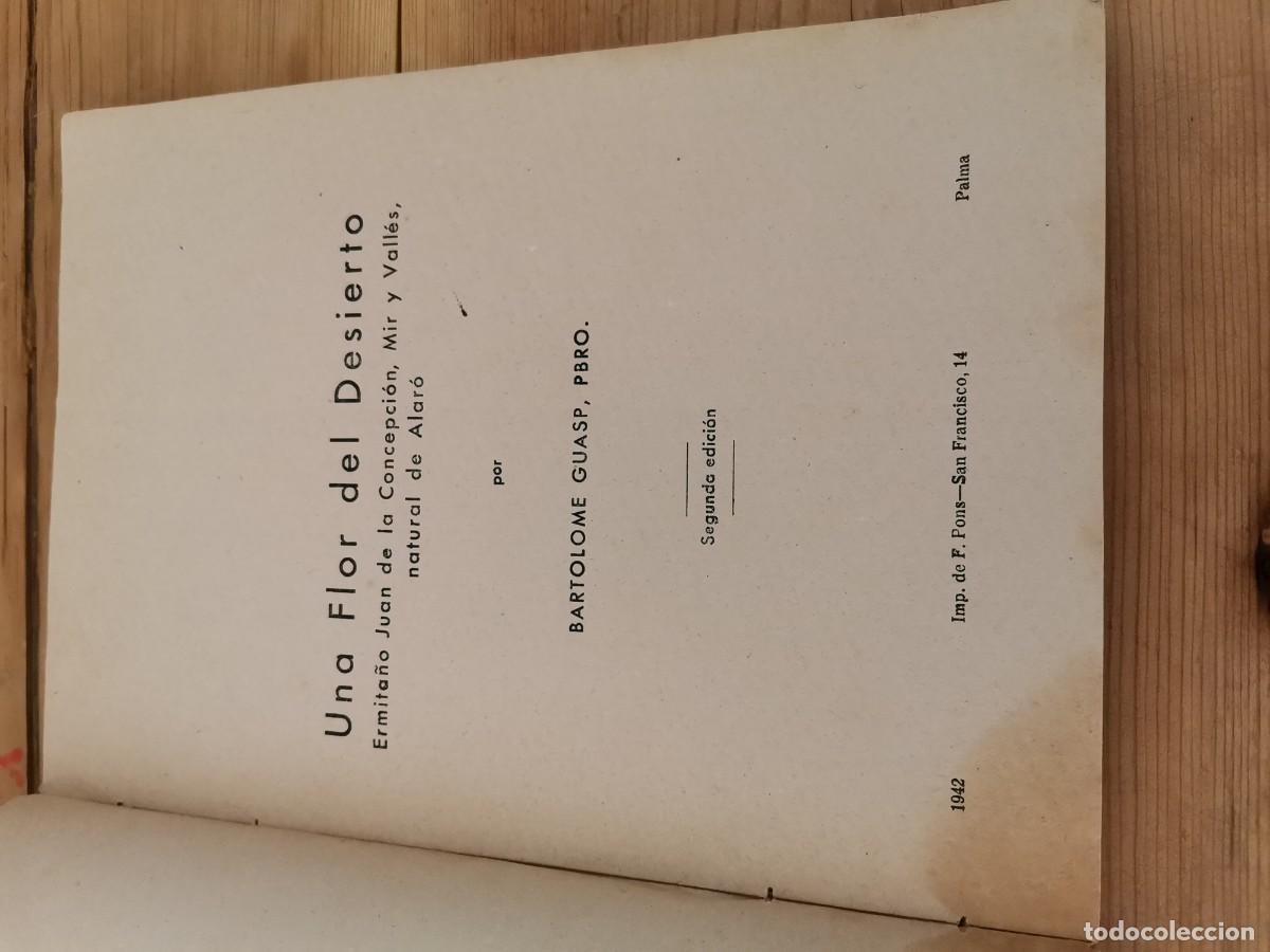 Libros de segunda mano: Una flor del desierto 1942 - Foto 2