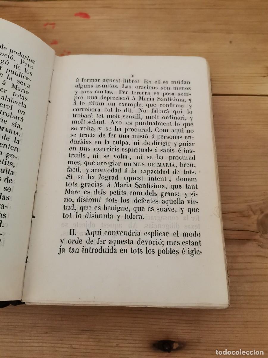 Libros de segunda mano: Mes de Maria 1860 - Foto 2