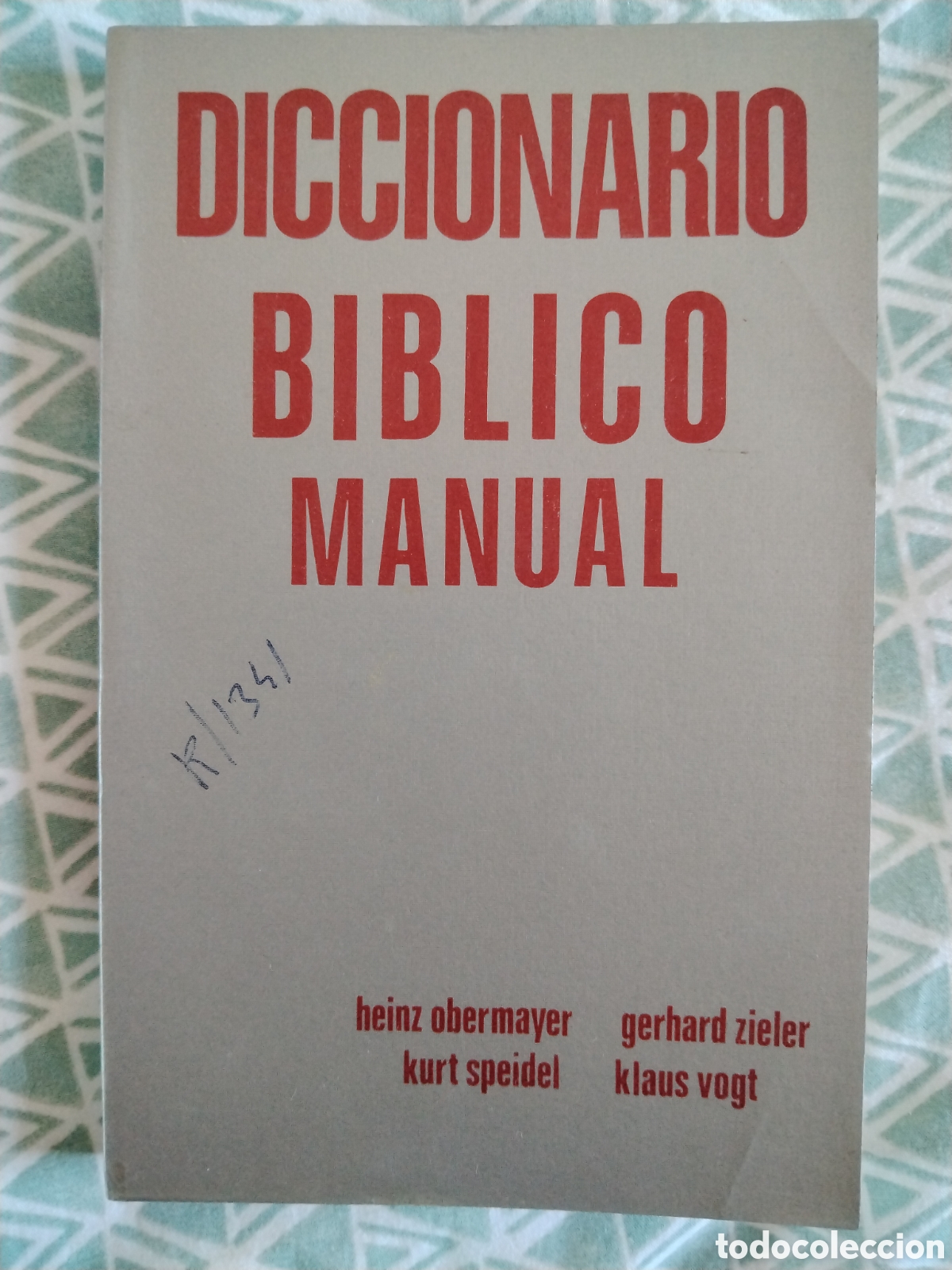 Libros de segunda mano: Diccionario b&iacute;blico manual - Foto 1