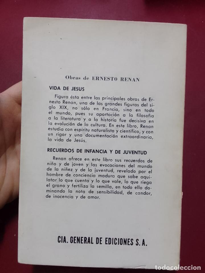 Libros de segunda mano: Ernesto Renan: Vida de Jes&uacute;s (Compa&iacute;a General de Ediciones. 1966) - Foto 2