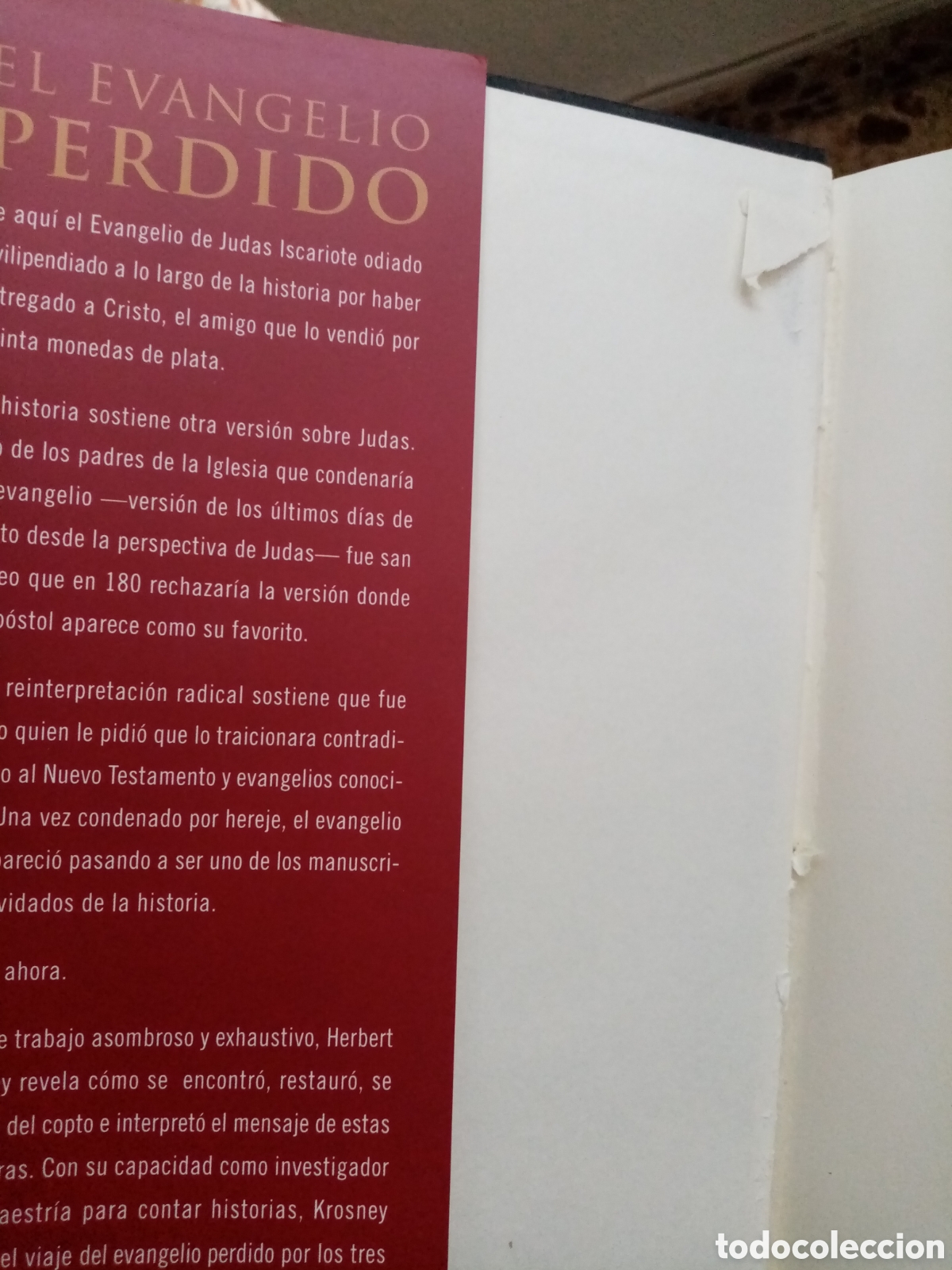 Libros de segunda mano: EL EVANGELIO PERDIDO - Foto 8
