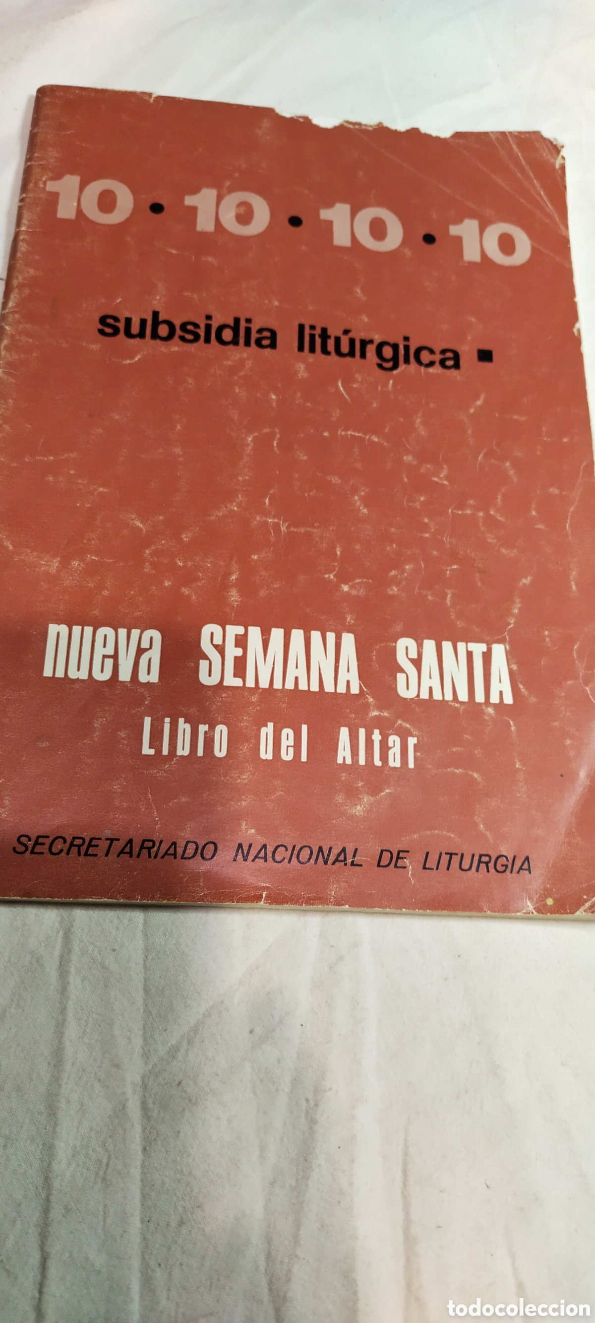Libros de segunda mano: Subsidia lit&uacute;rgica. Nueva semana santa.