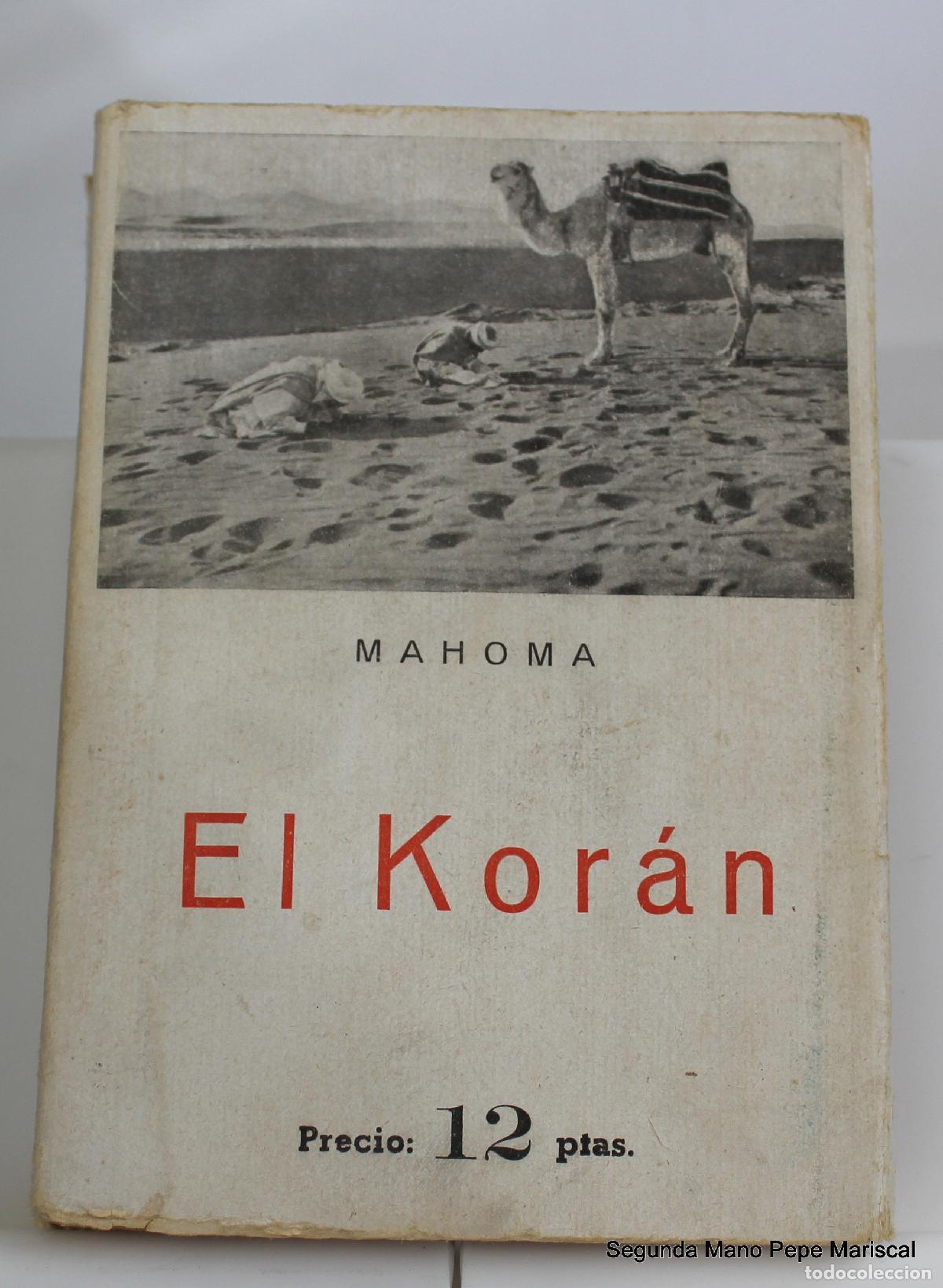 Libros de segunda mano: El Kor&aacute;n - MAHOMA - Foto 1