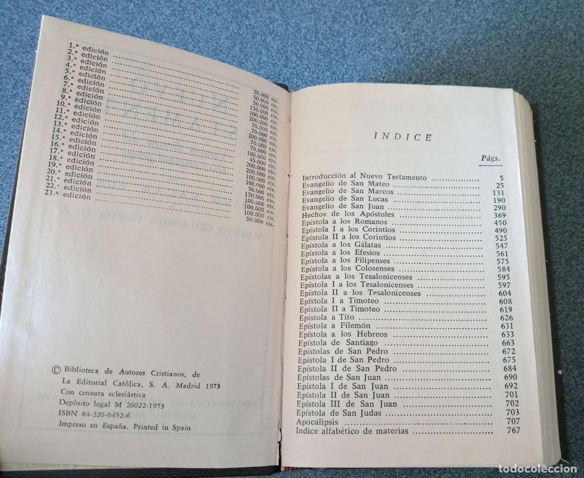 Libros de segunda mano: Nuevo Testamento - Foto 5