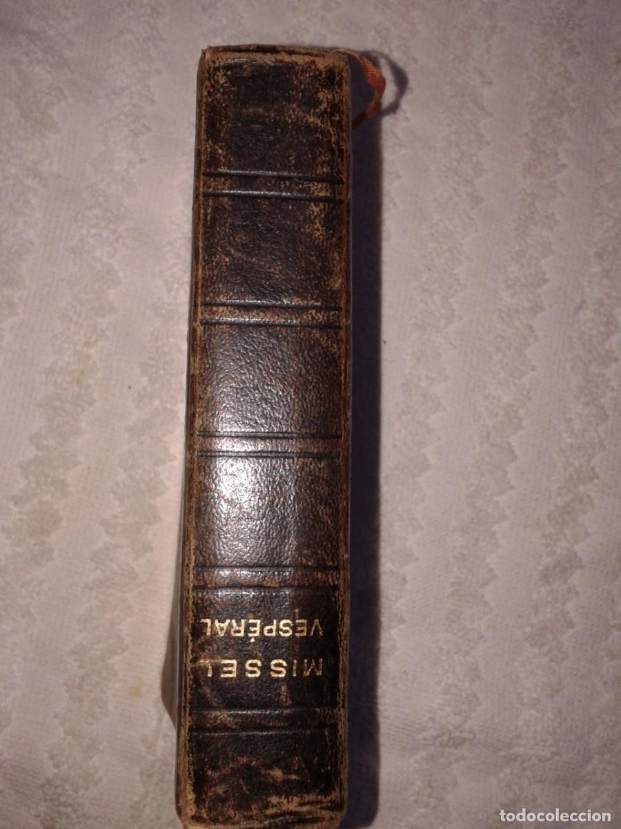Libros de segunda mano: MISSEL VESPERAL, 1942, EN FRANCES, B19 - Foto 12