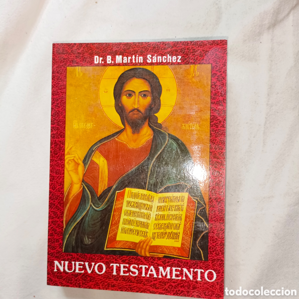 Libros de segunda mano: Nuevo testamento Dr. B . Mart&iacute;n S&aacute;nchez - Foto 1