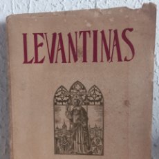 Libros de segunda mano: LEVANTINAS. VALENCIA. REVISTA ENSAYO RELIGIOSO