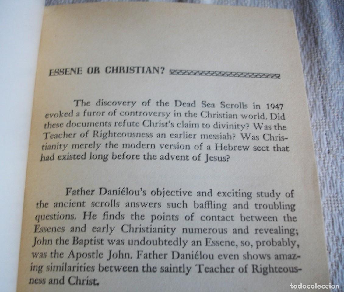 Libros de segunda mano: The Dead Sea scrolls and primitive christianity - Foto 2