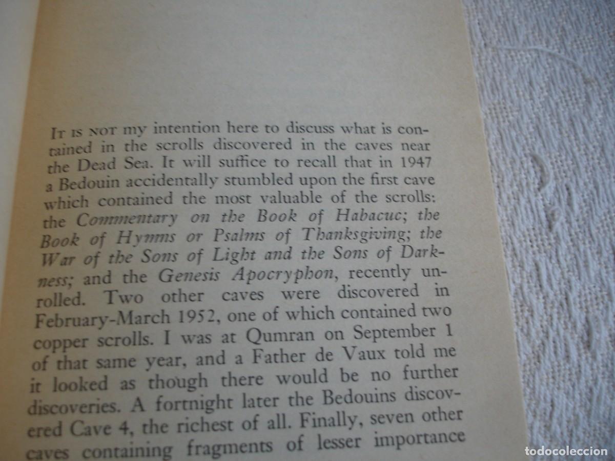 Libros de segunda mano: The Dead Sea scrolls and primitive christianity - Foto 5