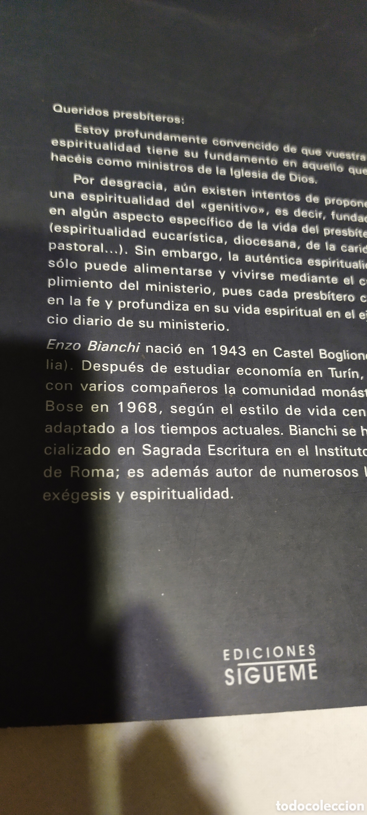 Libros de segunda mano: A los presb&iacute;teros. Enzo bianchi. - Foto 2