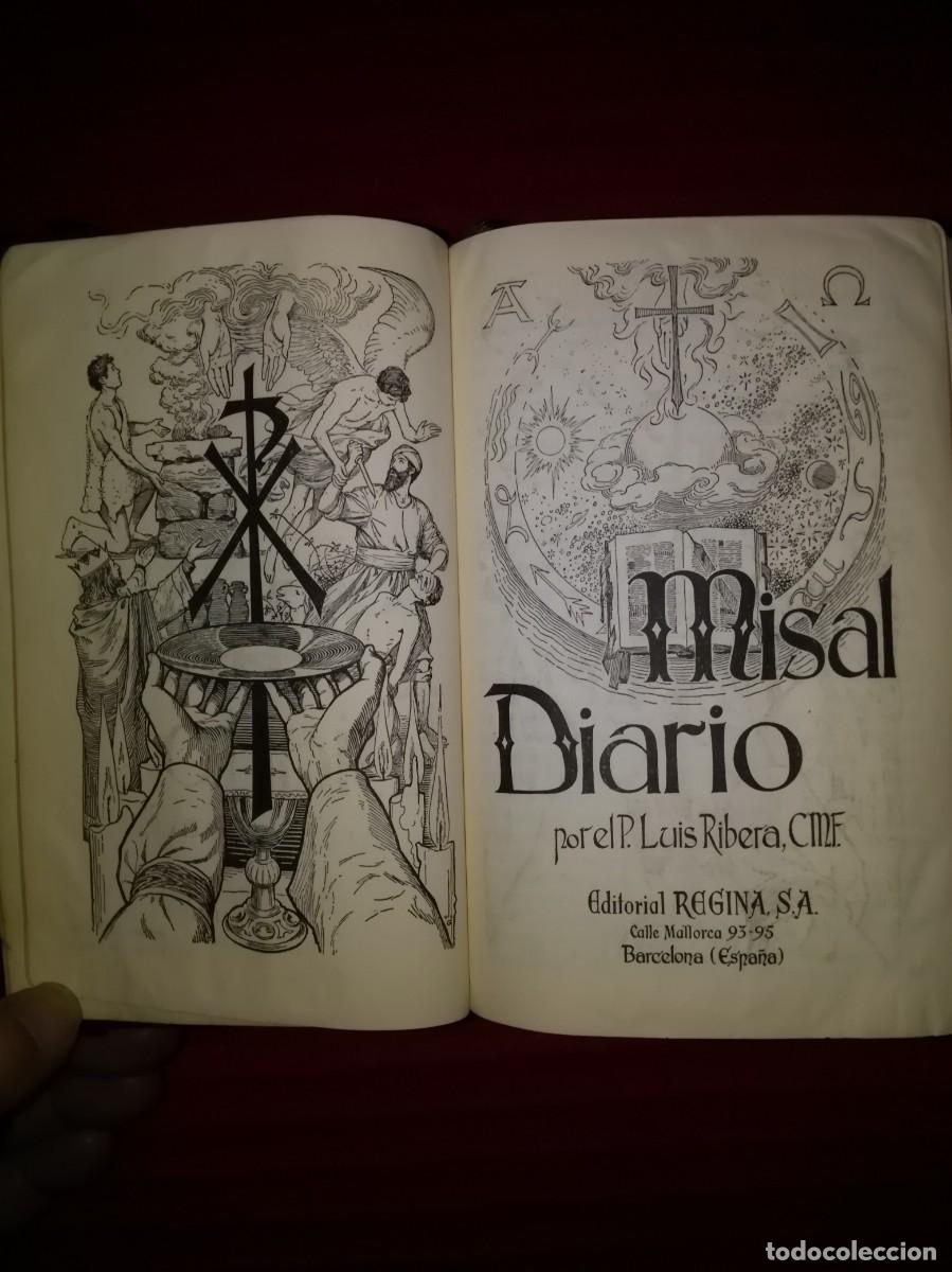 Libros de segunda mano: MISAL DIARIO - Foto 2