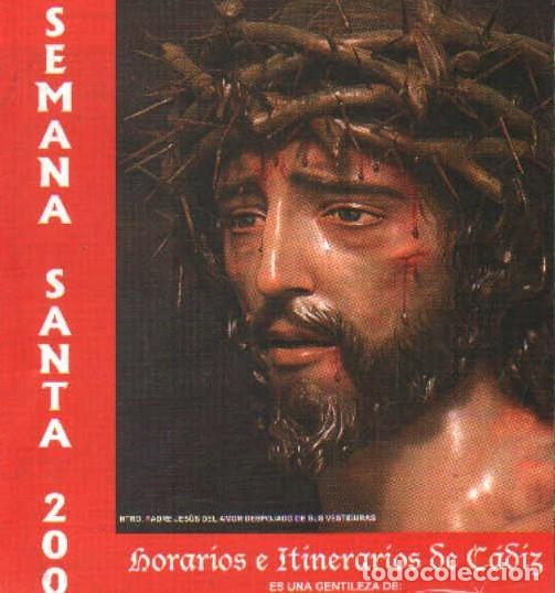 Libros de segunda mano: SEMANA SANTA C&Aacute;DIZ 2009, HORARIOS E ITINERARIOS. A-SESANTA-3424