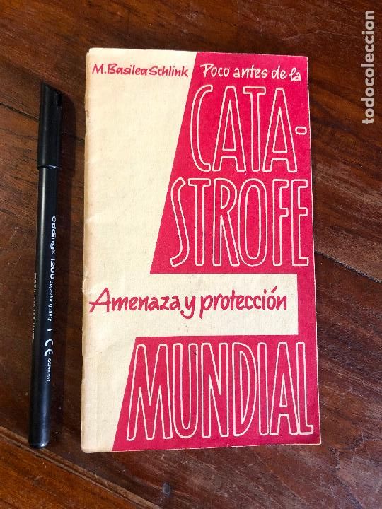 Second hand books: Poco Antes De La Cat&aacute;strofe Mundial - M Basilea Schlink 1&ordf; edici&oacute;n 1974