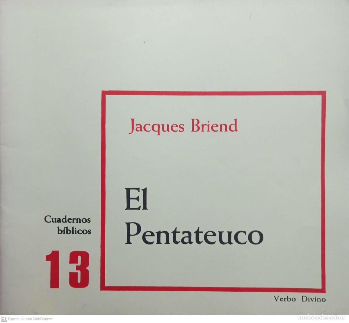 Libros de segunda mano: El pentateuco - Jacques Briend - Foto 1