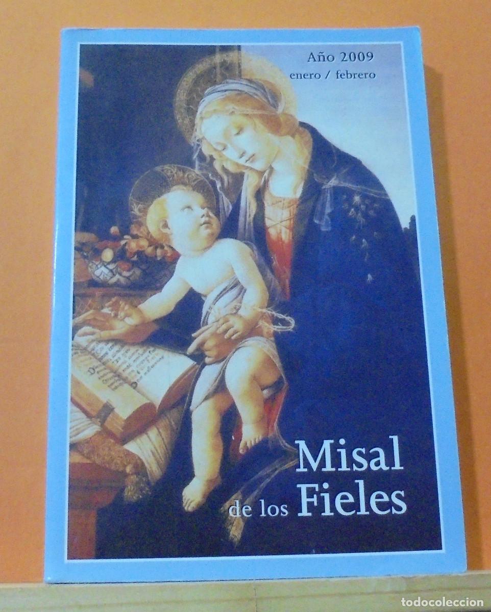 Libros de segunda mano: Misal de los fieles, enero - febrero 2009, ciclo B a&ntilde;o impar