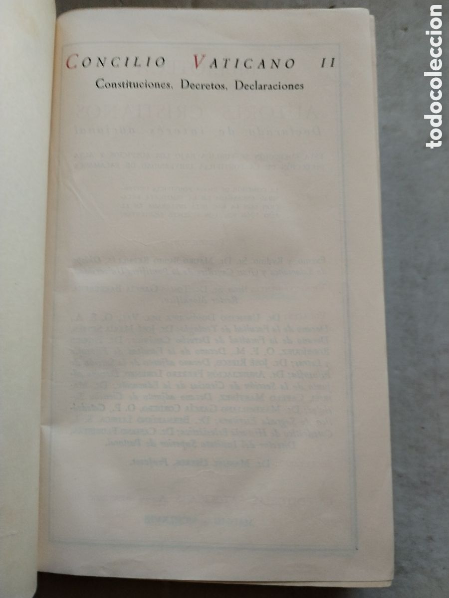 Libros de segunda mano: CONCILIO VATICANO II/B. A. C. - Foto 2
