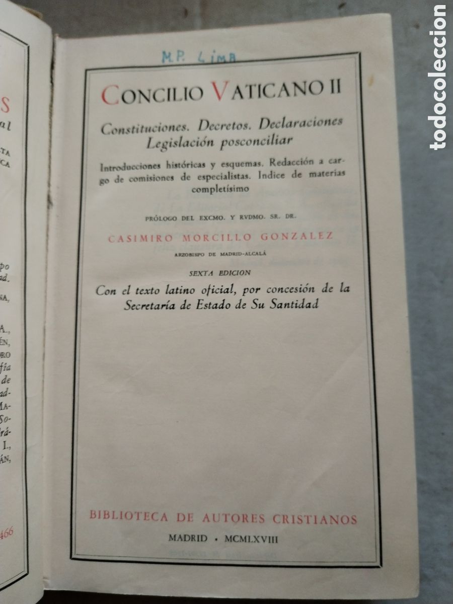 Libros de segunda mano: CONCILIO VATICANO II/B. A. C. - Foto 3
