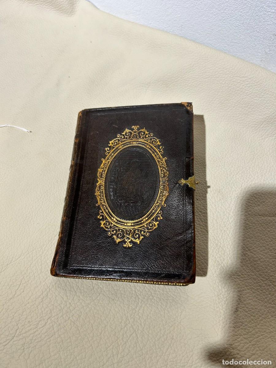 Libros de segunda mano: MISAL: Ejercicios cotidianos. Manual Diario del cristiano 1854