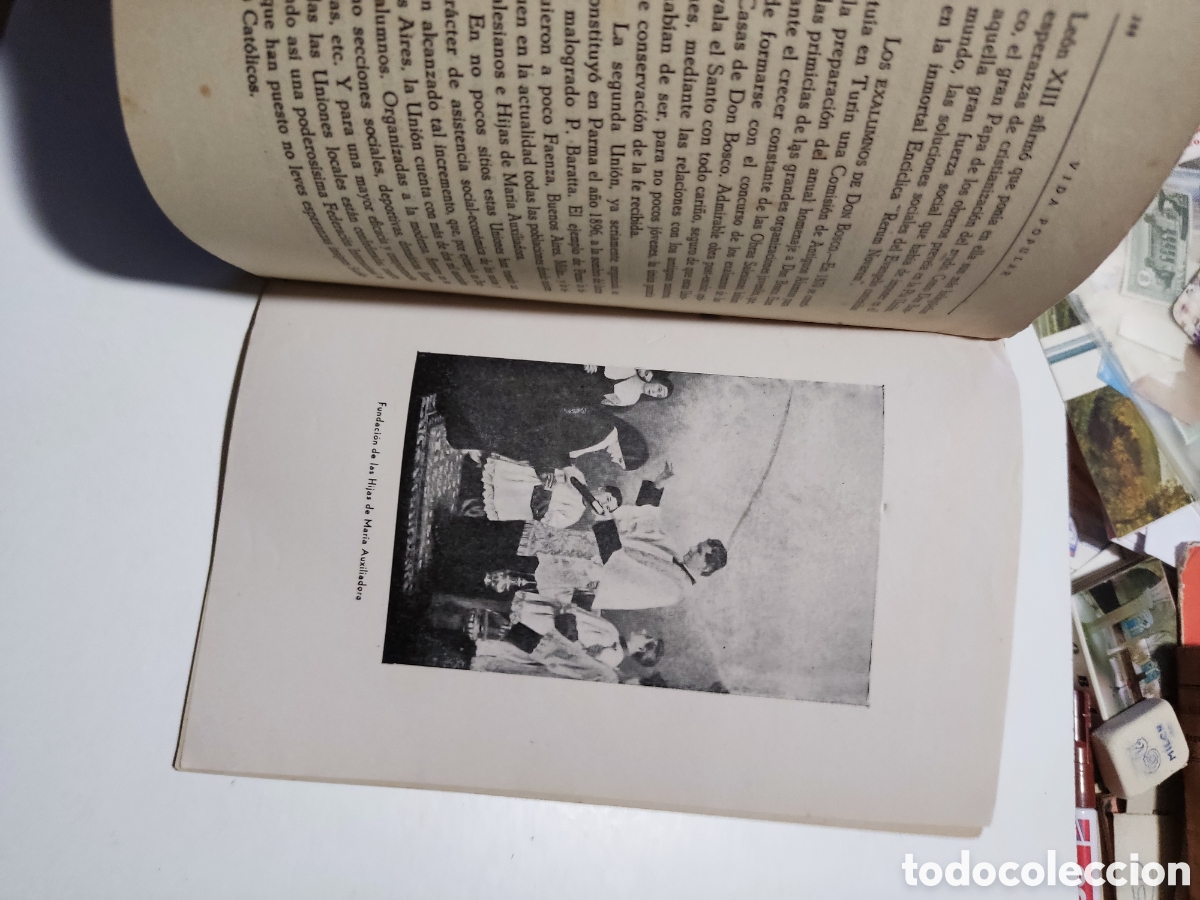 Libros de segunda mano: Libro vida de San Juan Bosco 1943 - Foto 4
