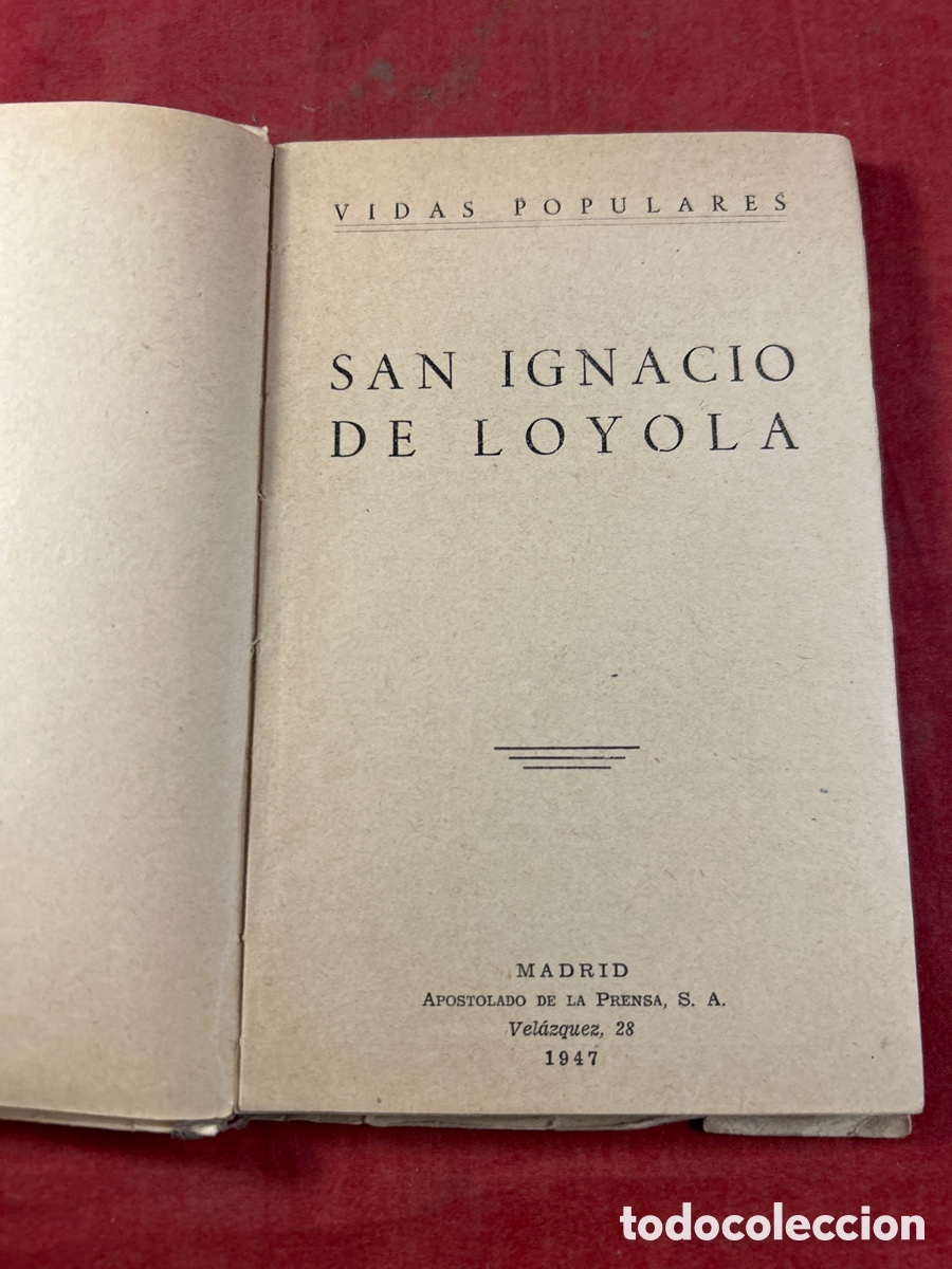 Libros de segunda mano: VIDA DE SAN IGNACIO DE LOYOLA - Foto 2