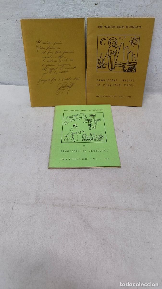 Libros de segunda mano: ORDE FRANCISCA SEGLAR DE CATALUNYA H IV LA VIDA EN FRATERNITAT TEMES D'ESTUDI CURS 1985 1986.