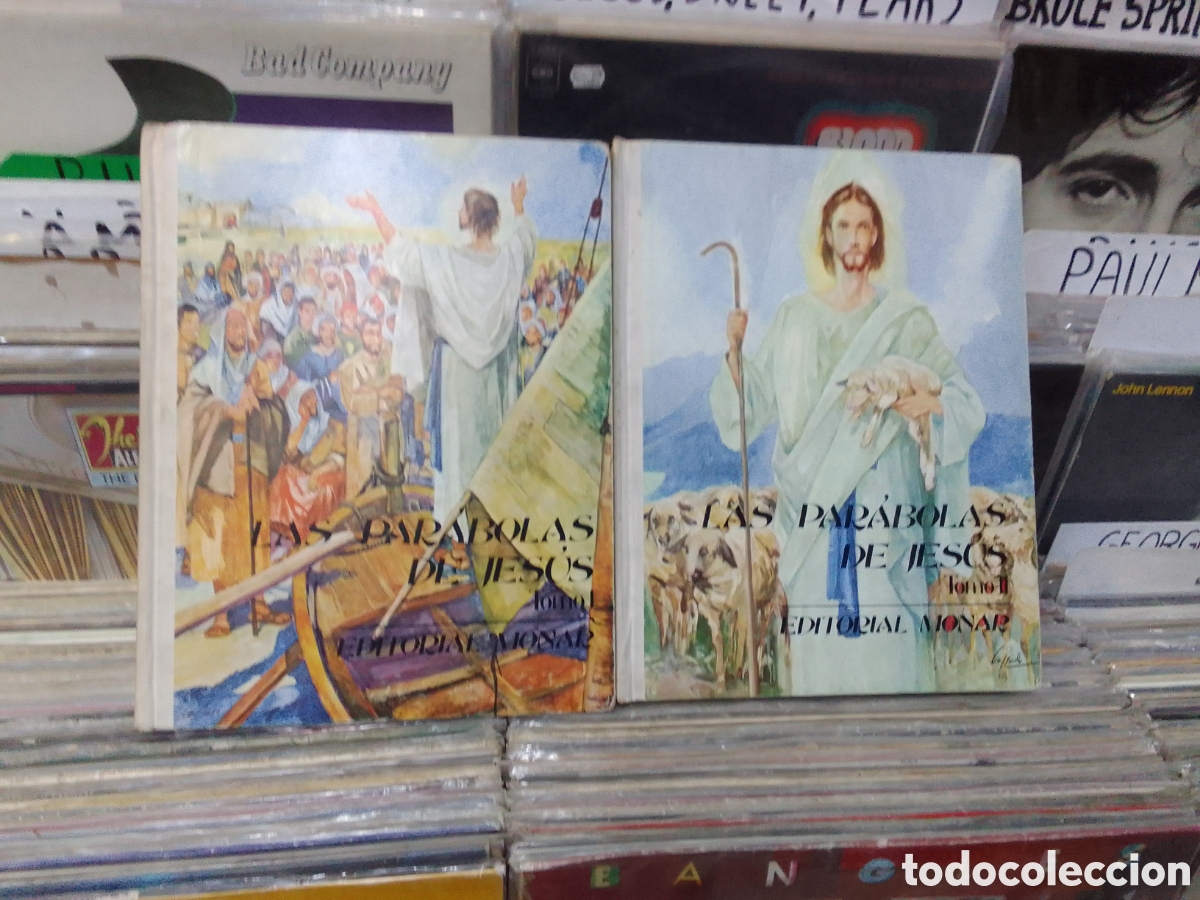 Libros de segunda mano: Las par&aacute;bolas de Jes&uacute;s,2 Tomos,Ed monar - Foto 1