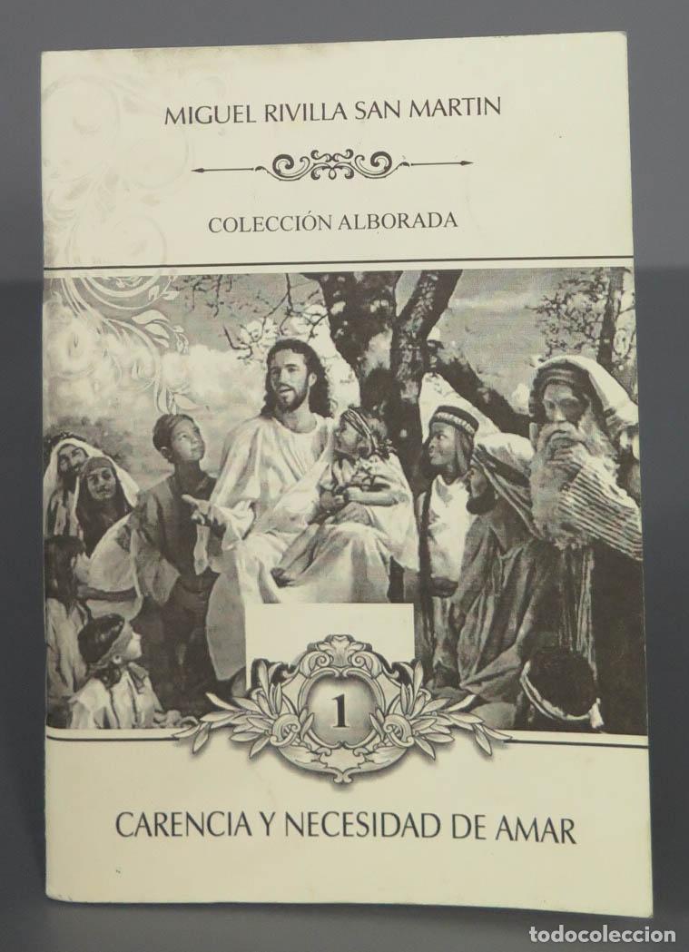 Libros de segunda mano: CARENCIA Y NECESIDAD DE AMAR. ALBORADA
