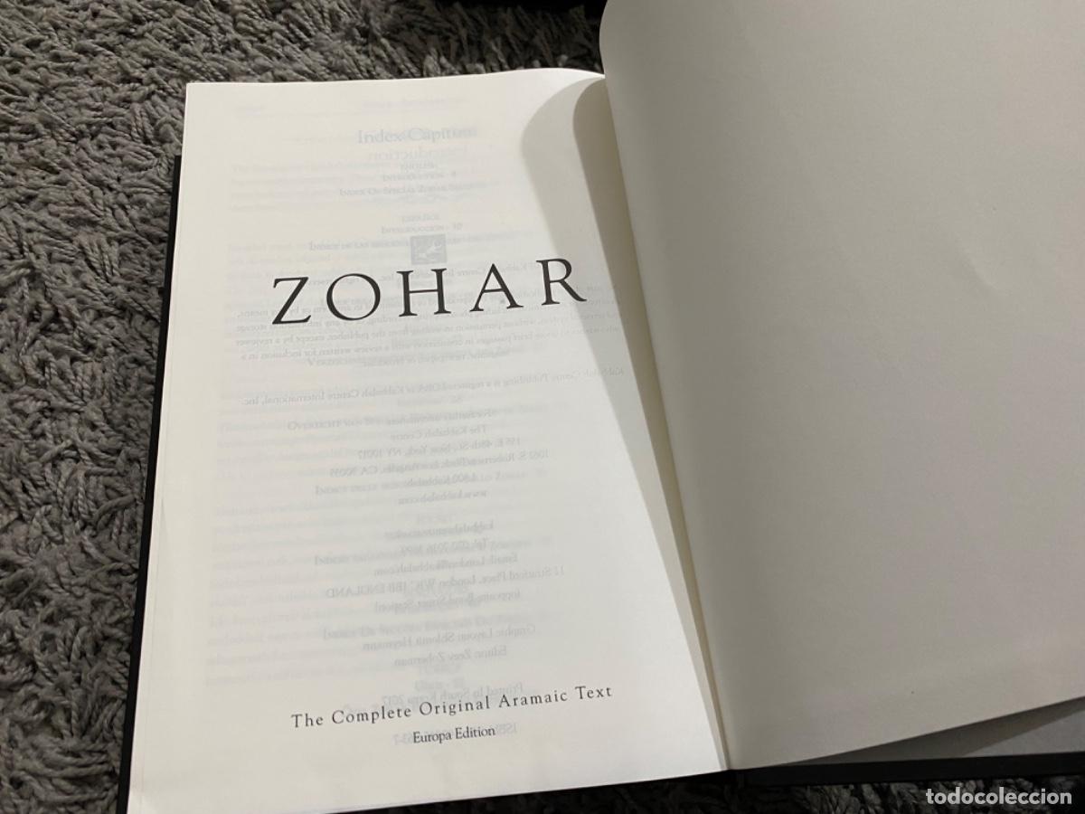 Libros de segunda mano: Zohar. The Complete Original Aramic Text - Foto 9