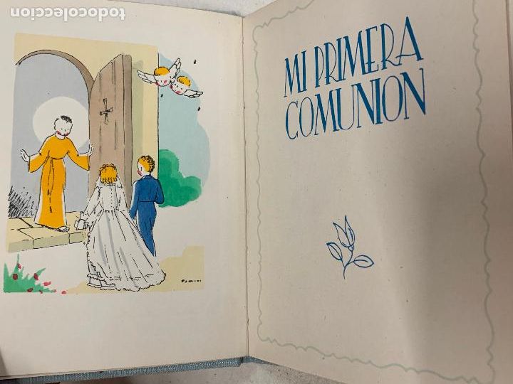 Libros de segunda mano: Antiguo libro misal MI PRIMERA COMUNION 14x11 cms - Foto 2