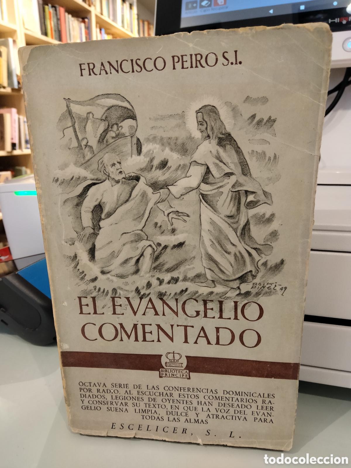 Libros de segunda mano: El evangelio comentado - Francisco Peiro - Foto 1