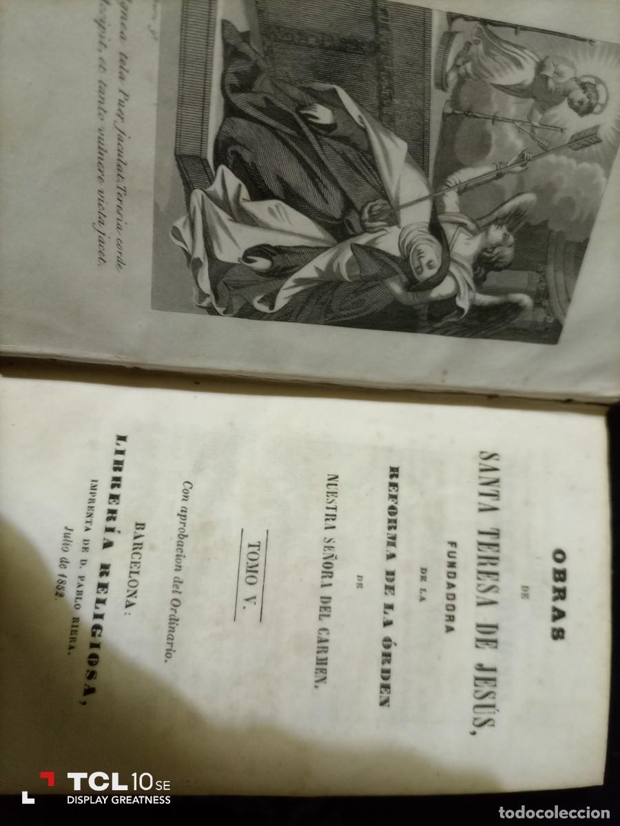 Libros de segunda mano: Obras de Santa Teresa - Foto 3