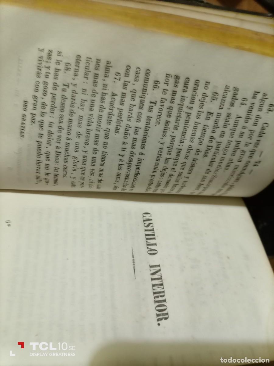 Libros de segunda mano: Obras de Santa Teresa - Foto 6