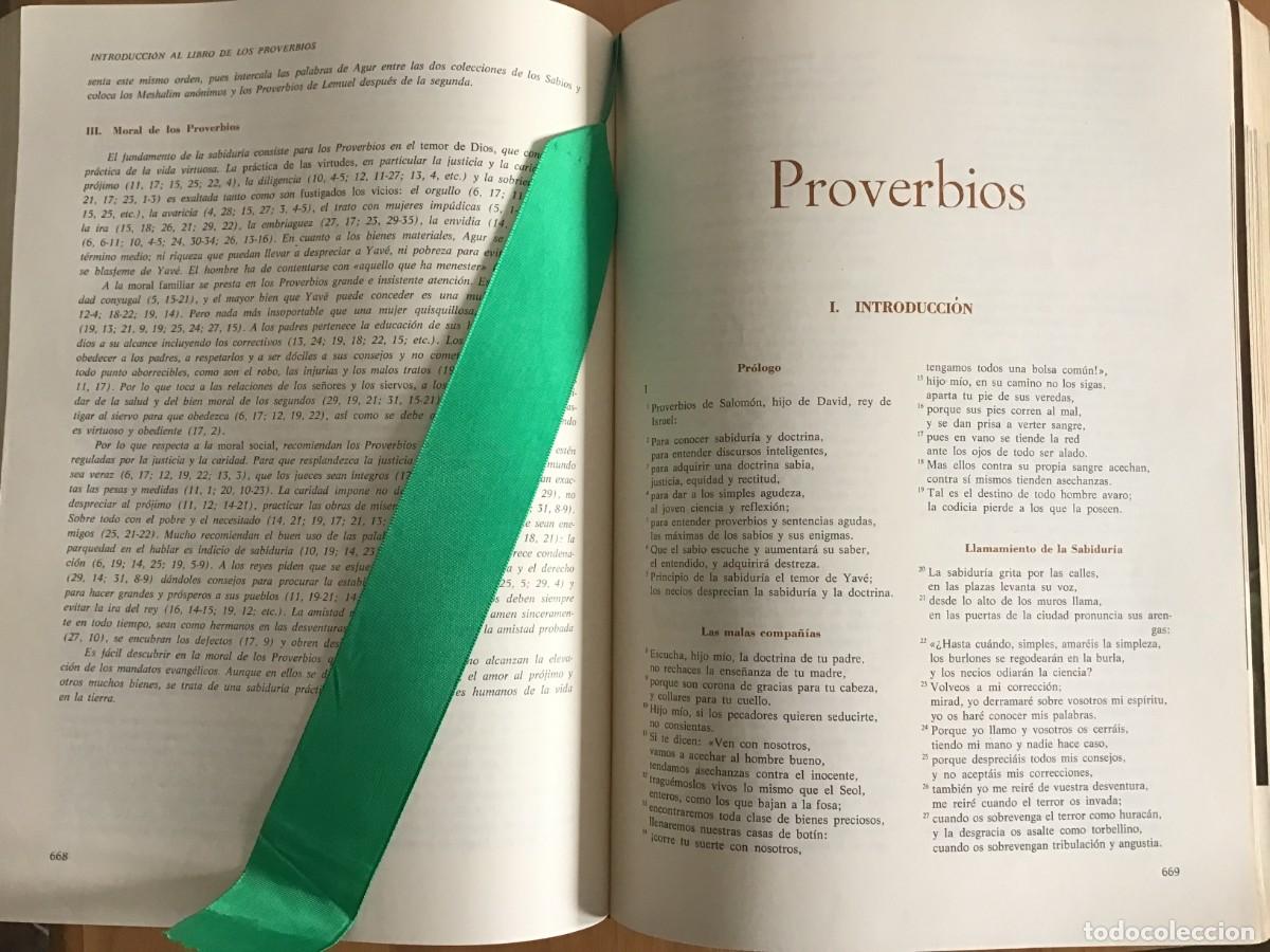 Libros de segunda mano: LA BIBLIA / EDICIONES GINER 1970 - Foto 24