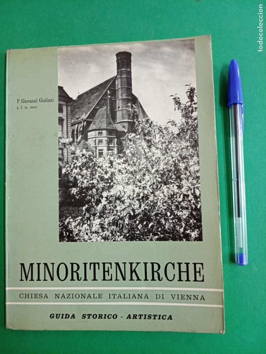 Libros de segunda mano: Antiguo libro Gu&iacute;a de la Iglesia Nacional Italiana de Viena. Viena 1966.