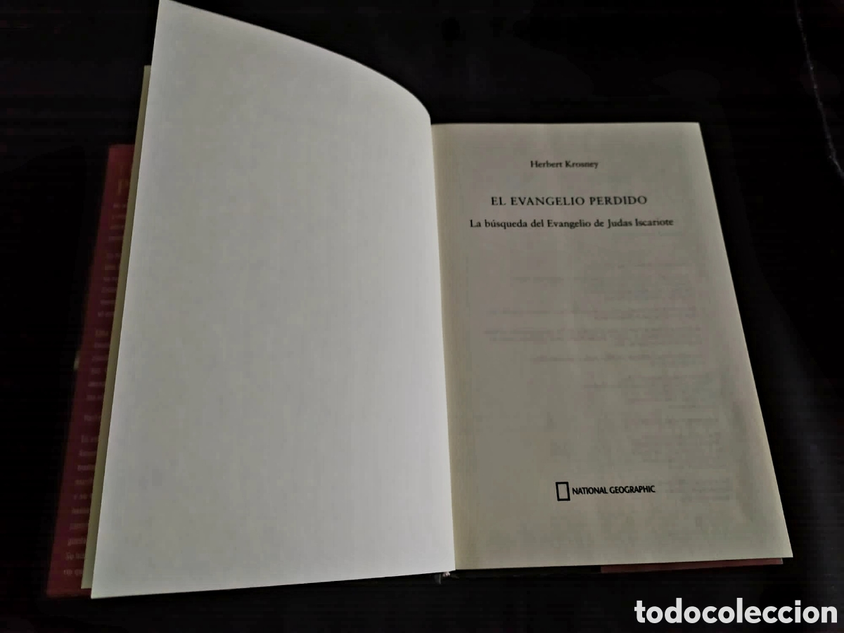 Libros de segunda mano: EL EVANGELIO PERDIDO. HERBERT KROSNEY - Foto 3