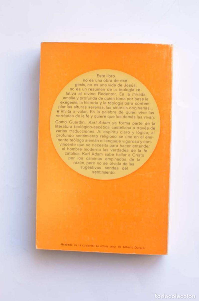 Libros de segunda mano: Cristo nuestro hermano - ADMA, Karl - Foto 4