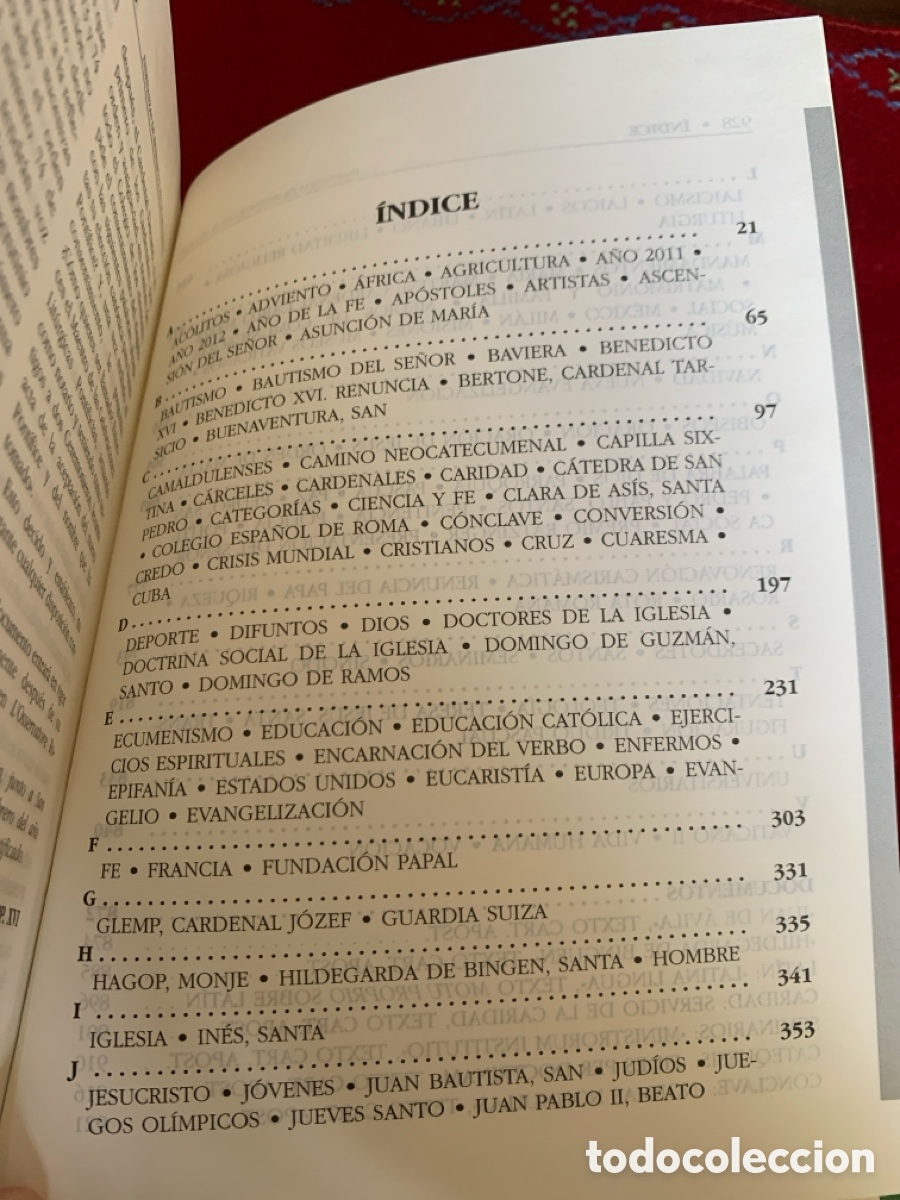 Libros de segunda mano: Ense&ntilde;anzas de Benedicto XVI. Tomo 8: 2012-2013. - Foto 5