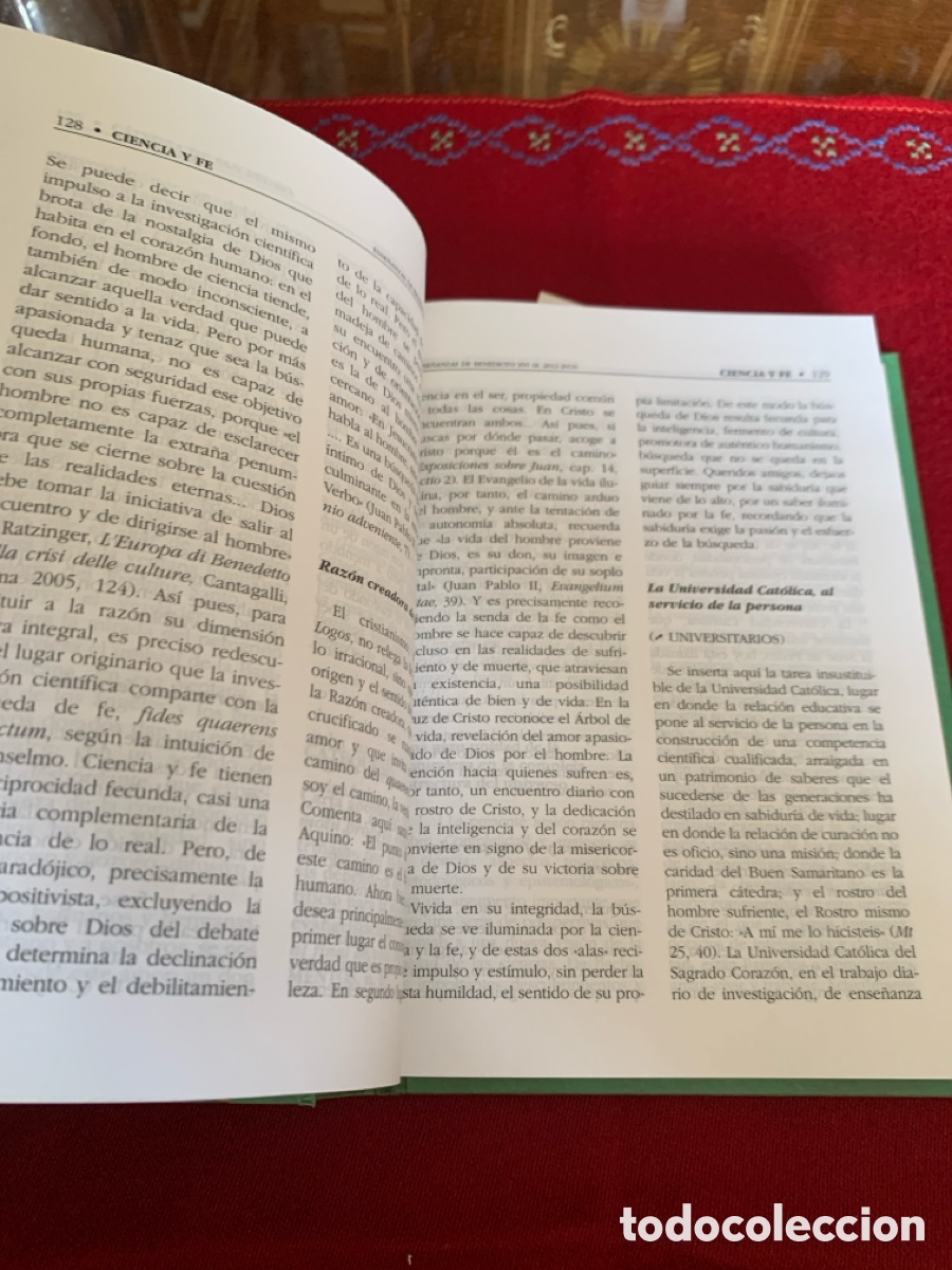 Libros de segunda mano: Ense&ntilde;anzas de Benedicto XVI. Tomo 8: 2012-2013. - Foto 8