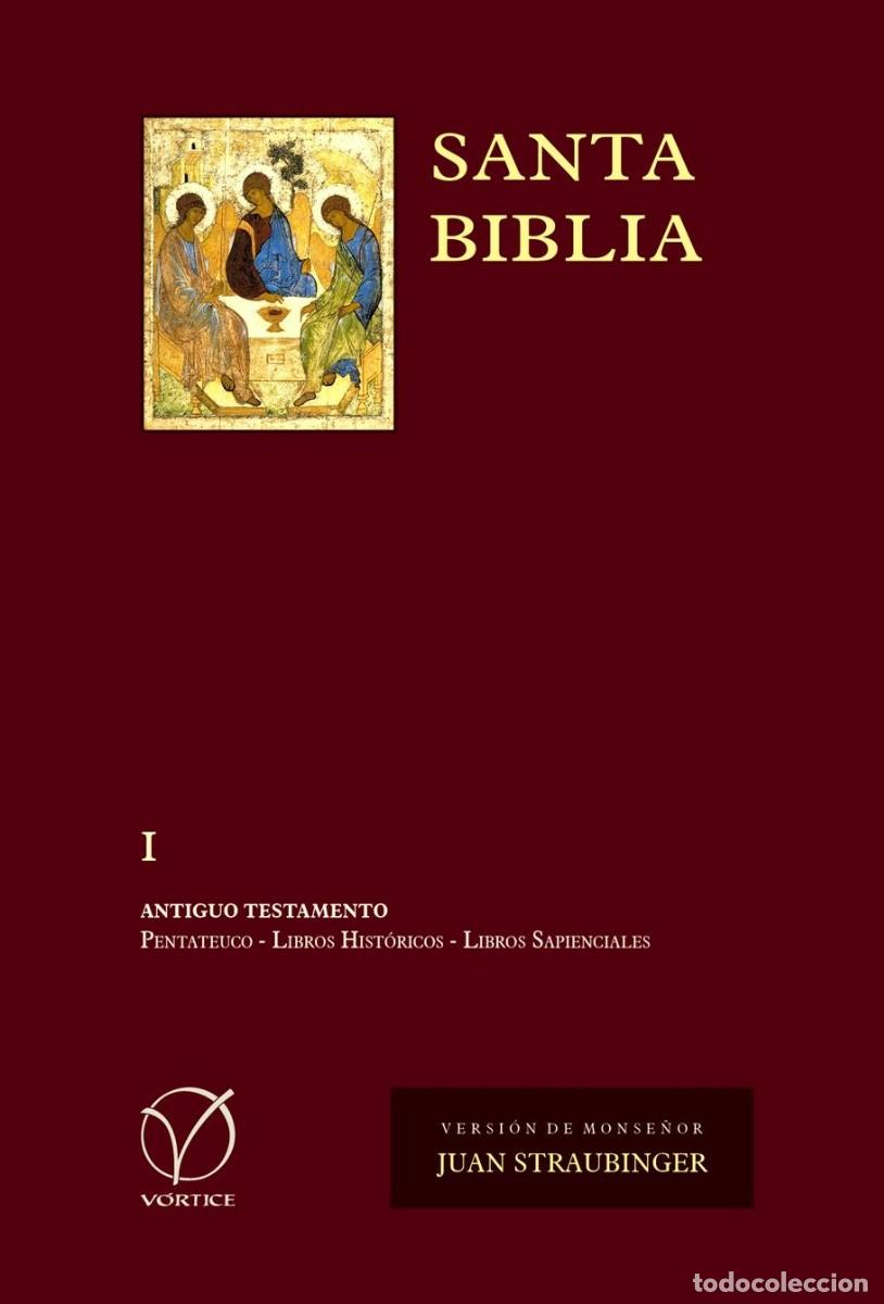 Libros de segunda mano: straubinger santa biblia dos tomos completa - Foto 2