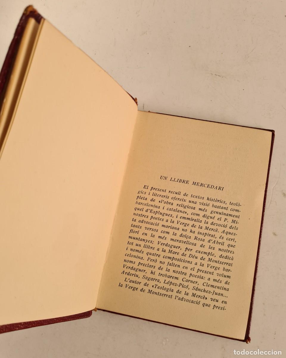 Libros de segunda mano: Llibre de la Mare de D&eacute;u de la Merc&egrave; 1950 Primera Edici&oacute; - Editorial Selecta - Foto 13