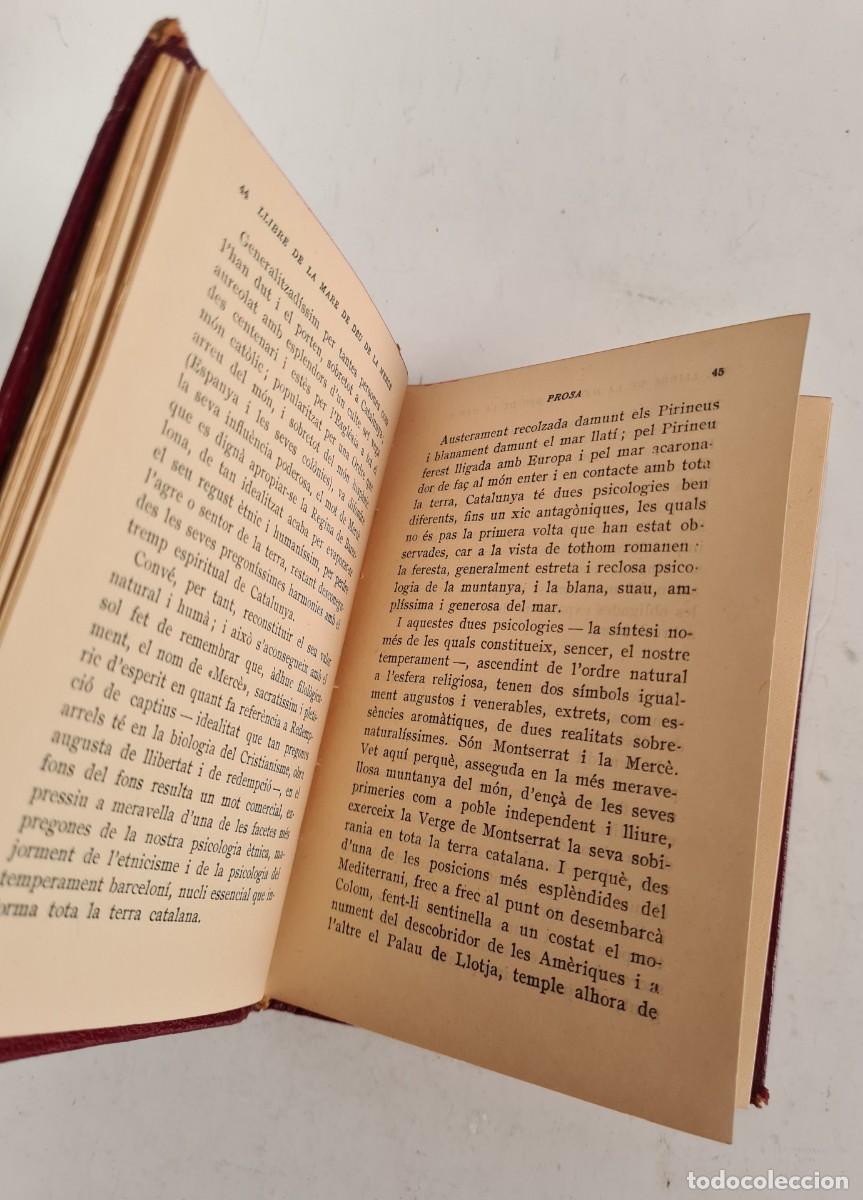 Libros de segunda mano: Llibre de la Mare de D&eacute;u de la Merc&egrave; 1950 Primera Edici&oacute; - Editorial Selecta - Foto 16