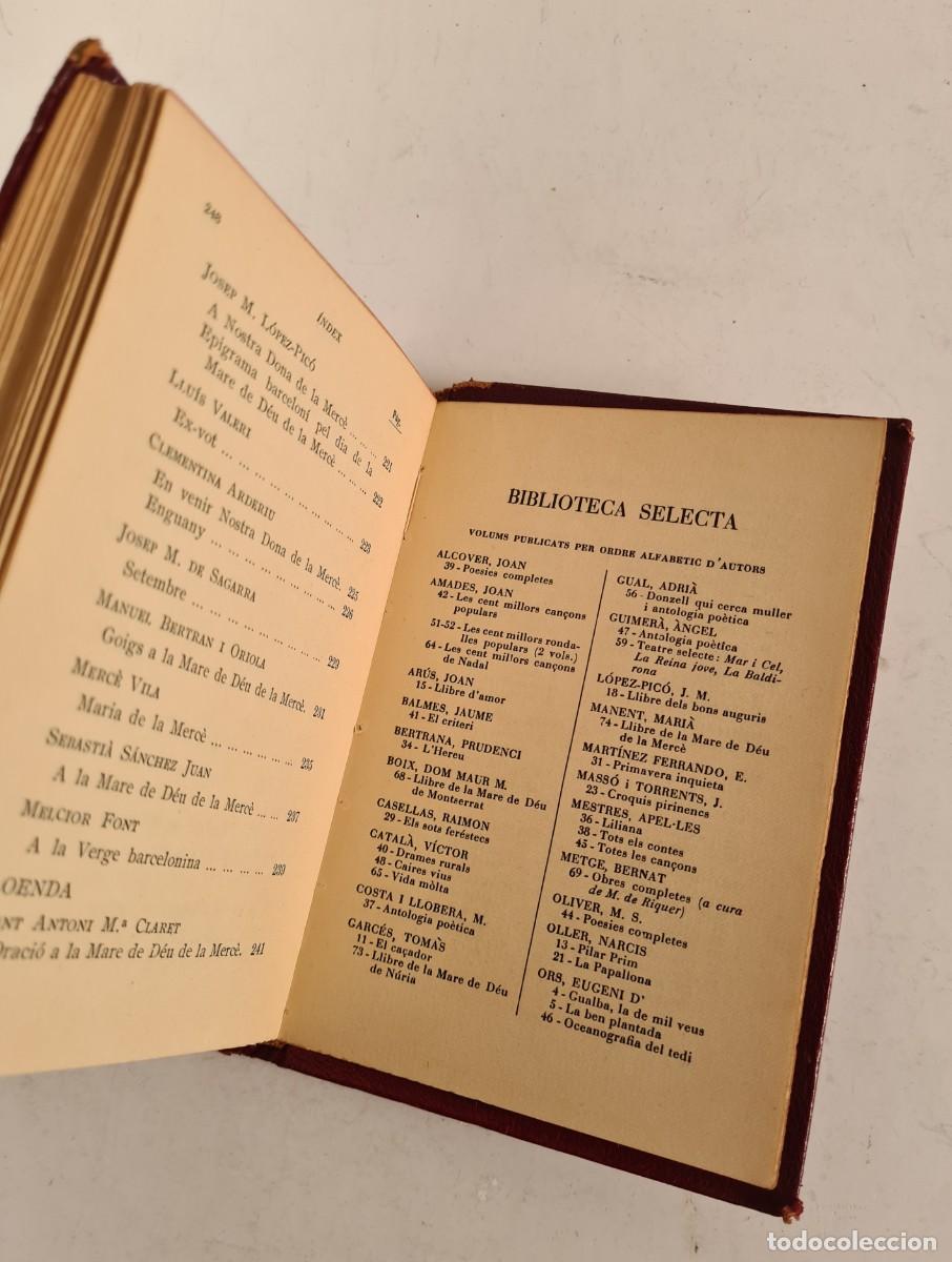 Libros de segunda mano: Llibre de la Mare de D&eacute;u de la Merc&egrave; 1950 Primera Edici&oacute; - Editorial Selecta - Foto 24