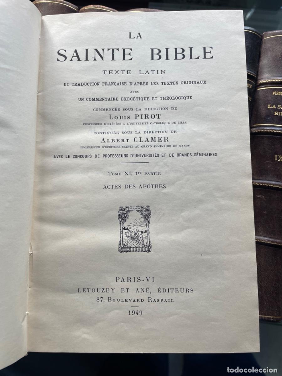 Libros de segunda mano: La Sainte Bible - Foto 2