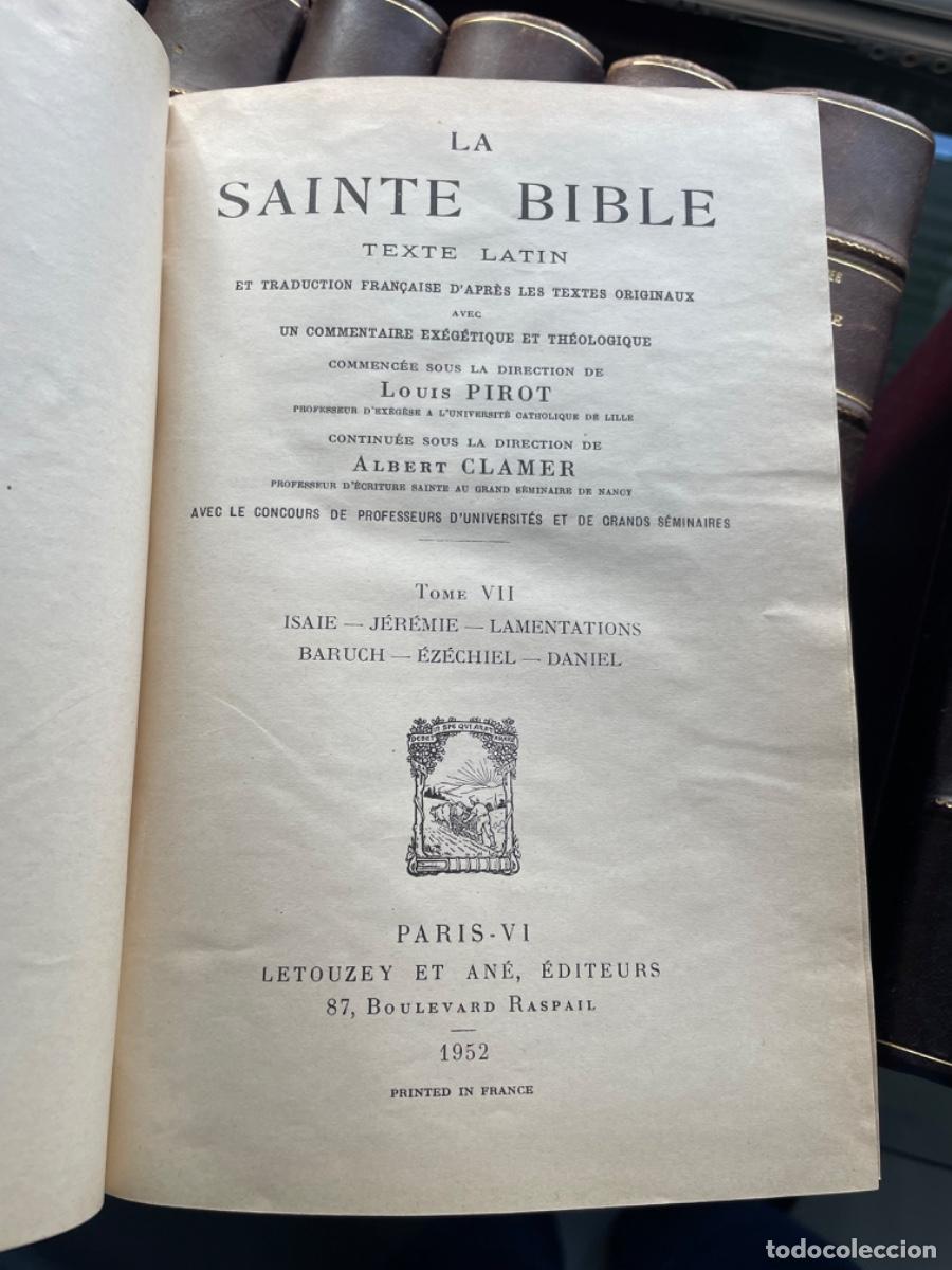 Libros de segunda mano: La Sainte Bible - Foto 3