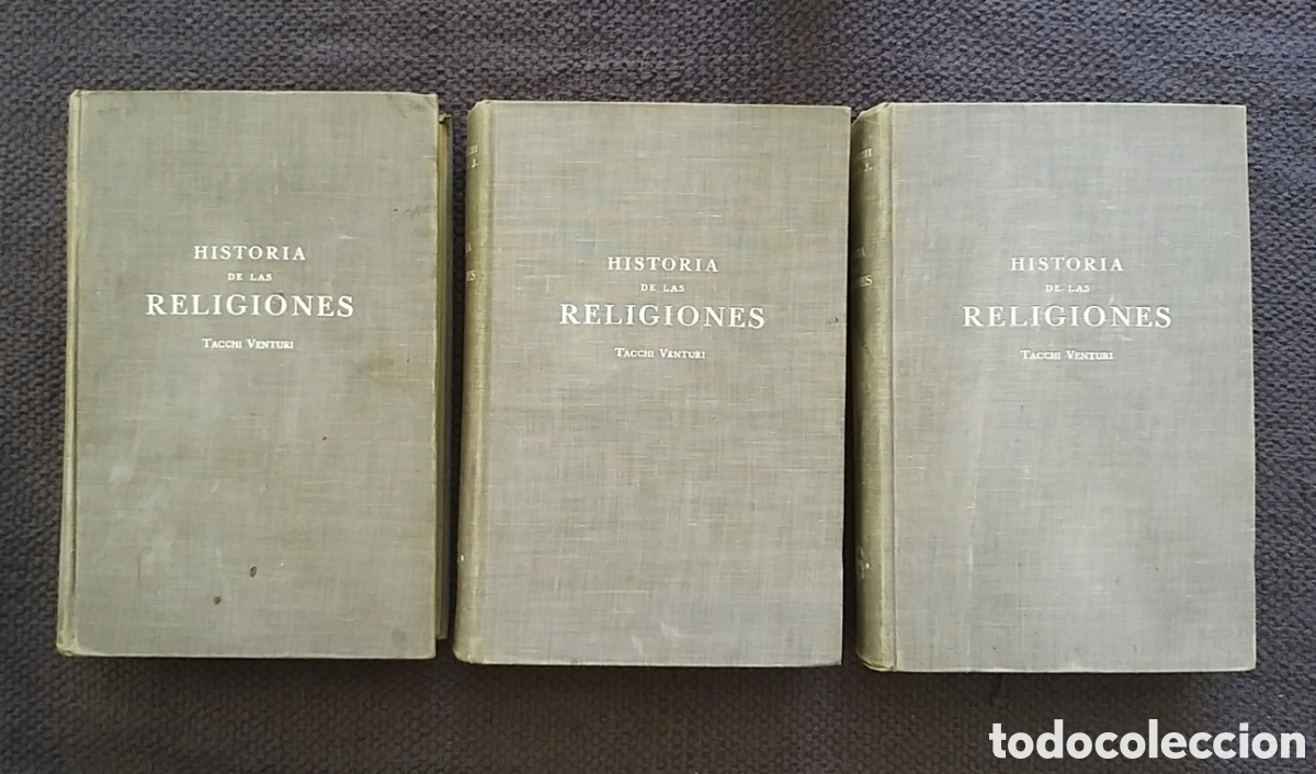 Libros de segunda mano: Historia de las Religiones. 3 Tomos - Foto 2
