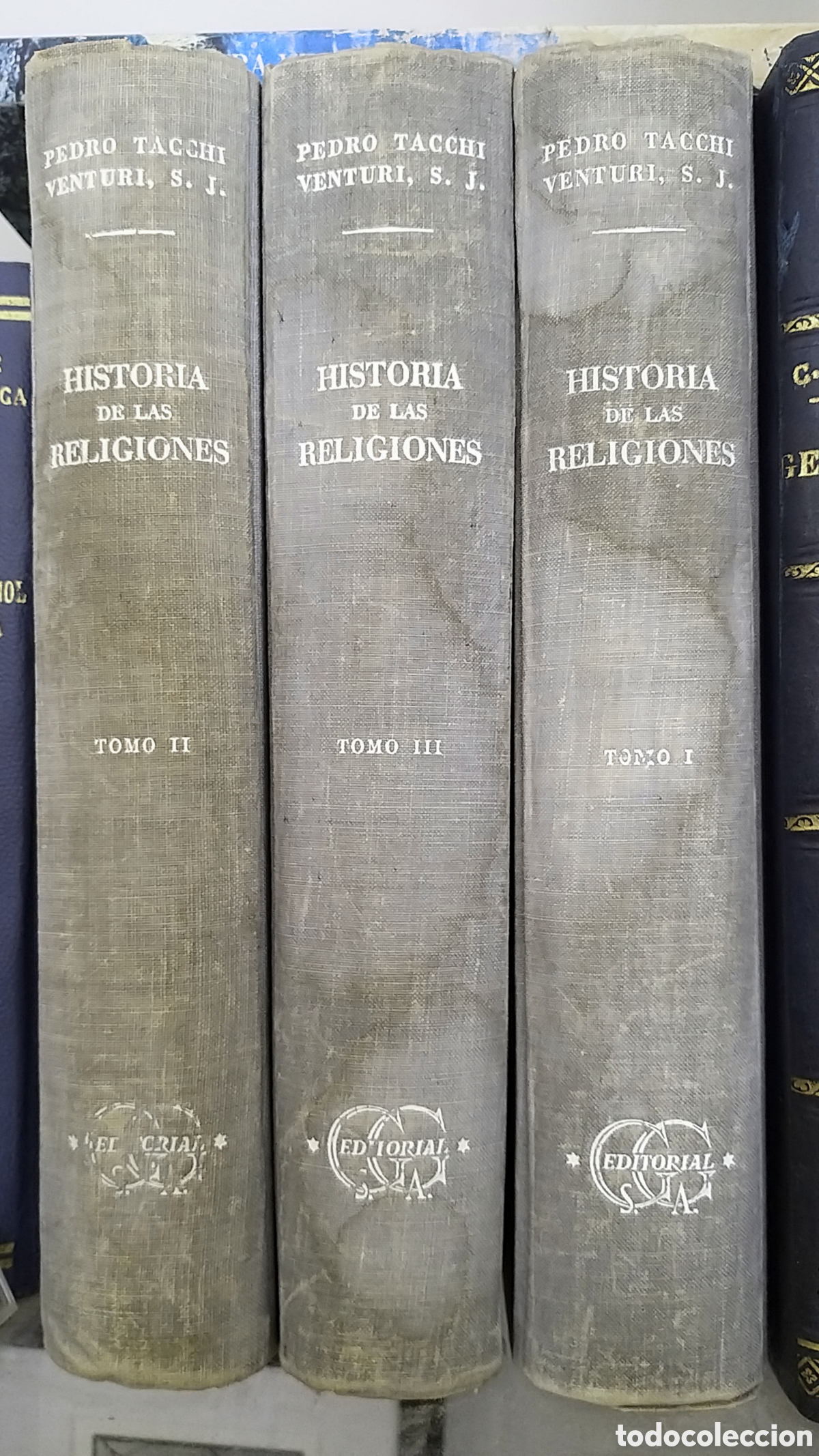 Libros de segunda mano: Historia de las Religiones. 3 Tomos - Foto 1