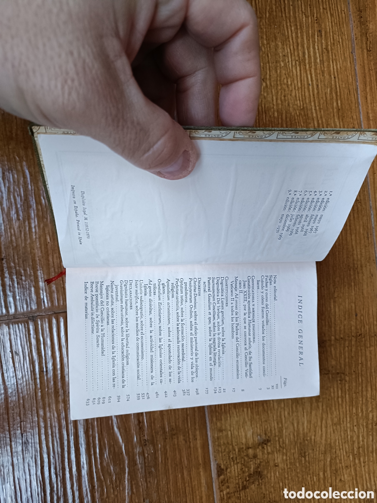 Libros de segunda mano: Libro Documentos del Vaticano II (OLI) - Foto 5